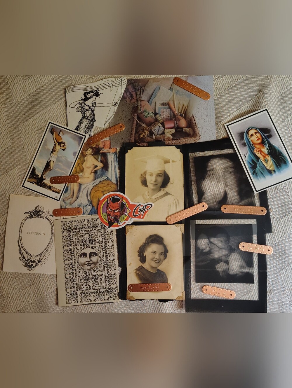 Huge Lot Of Vintage Ephemera, Stickers For Junk Journal/Scrapbook/Mixed Media